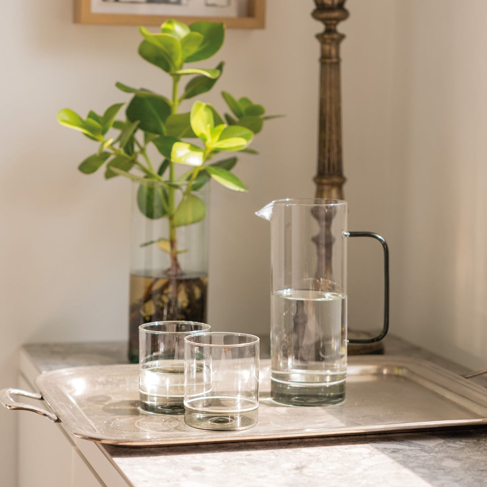 120 cl - Filo Bianco Borosilicate Glass Carafe