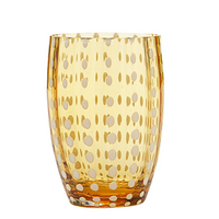 32 cl - Perle Verre À Eau Pallini Bianchi en Verre - Ensemble 2 Pcs