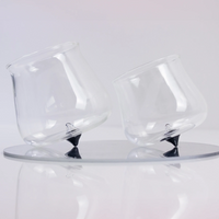 40 cl - Pirolo Borosilicate Glass Water Glass - Set 6 Pieces