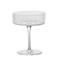 25 cl - Veneziano Mixology Glass Champagne Coupes - Set 4 Pieces