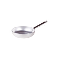 Agnelli Alluminio 3mm Professionale Padella Alta Svasata Con Manico Tubolare Inox