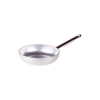 Agnelli Alluminio 3mm Professionale Padella Alta Svasata Con Manico Tubolare Inox