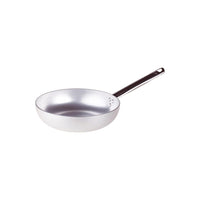 Agnelli Alluminio 3mm Professionale Padella Alta Svasata Con Manico Tubolare Inox