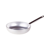 Agnelli Alluminio 3mm Professionale Padella Alta Svasata Con Manico Tubolare Inox