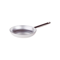 Agnelli Alluminio 3mm Professionale Padella Bassa Svasata Con Manico Tubolare Inox