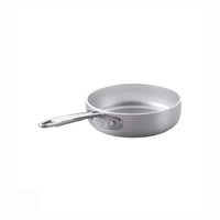 Agnelli 1932 Servizio In Tavola Padellino Monoporzione In Alluminio Con Manico 1907 in Acciaio Inox