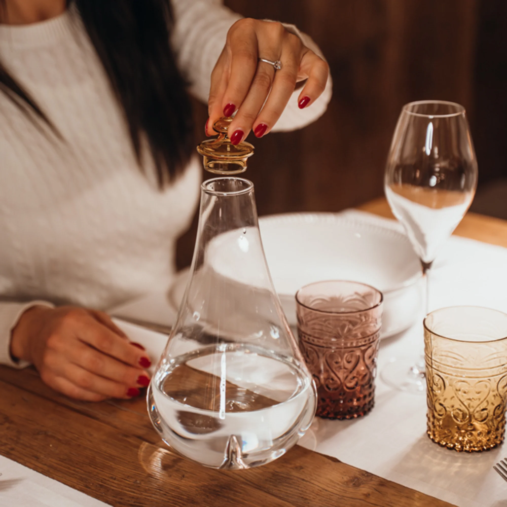 27 cl - Provenzale Verre À Eau en Verre - Ensemble 6 Pcs