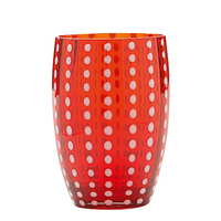 32 cl - Perle Verre À Eau Pallini Bianchi en Verre - Ensemble 2 Pcs