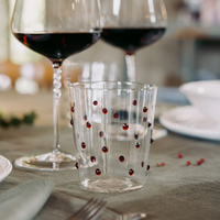 45 cl - Party Verres À Boisson Gazeuse Pallini Colorati in Vetro Borosilicato - Ensemble 6 Pcs