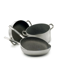 SharkSkin High Non-Stick Aluminum Saucepan with 2 Stainless Steel Handles