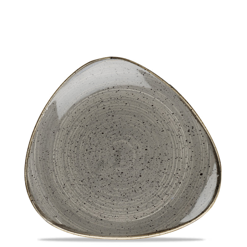Stonecast Ensemble De Vaisselle Triangulaire En Porcelaine Vitrifiée - Ensemble 12 Pcs