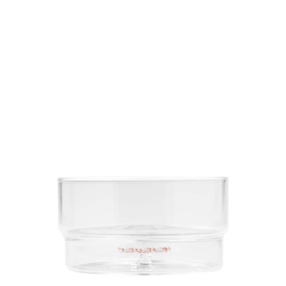 32.5 cl - Teca Terrazzo Coppa Fatta a Mano In Vetro Borosilicato