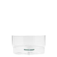 32.5 cl - Teca Terrazzo Coppa Fatta a Mano In Vetro Borosilicato