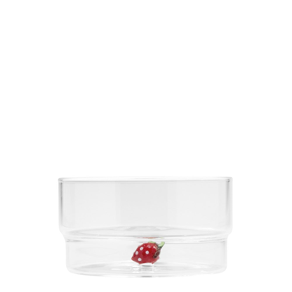 32.5 cl - Teca Frutta Handgemaakte Kom van Borosilicaatglas
