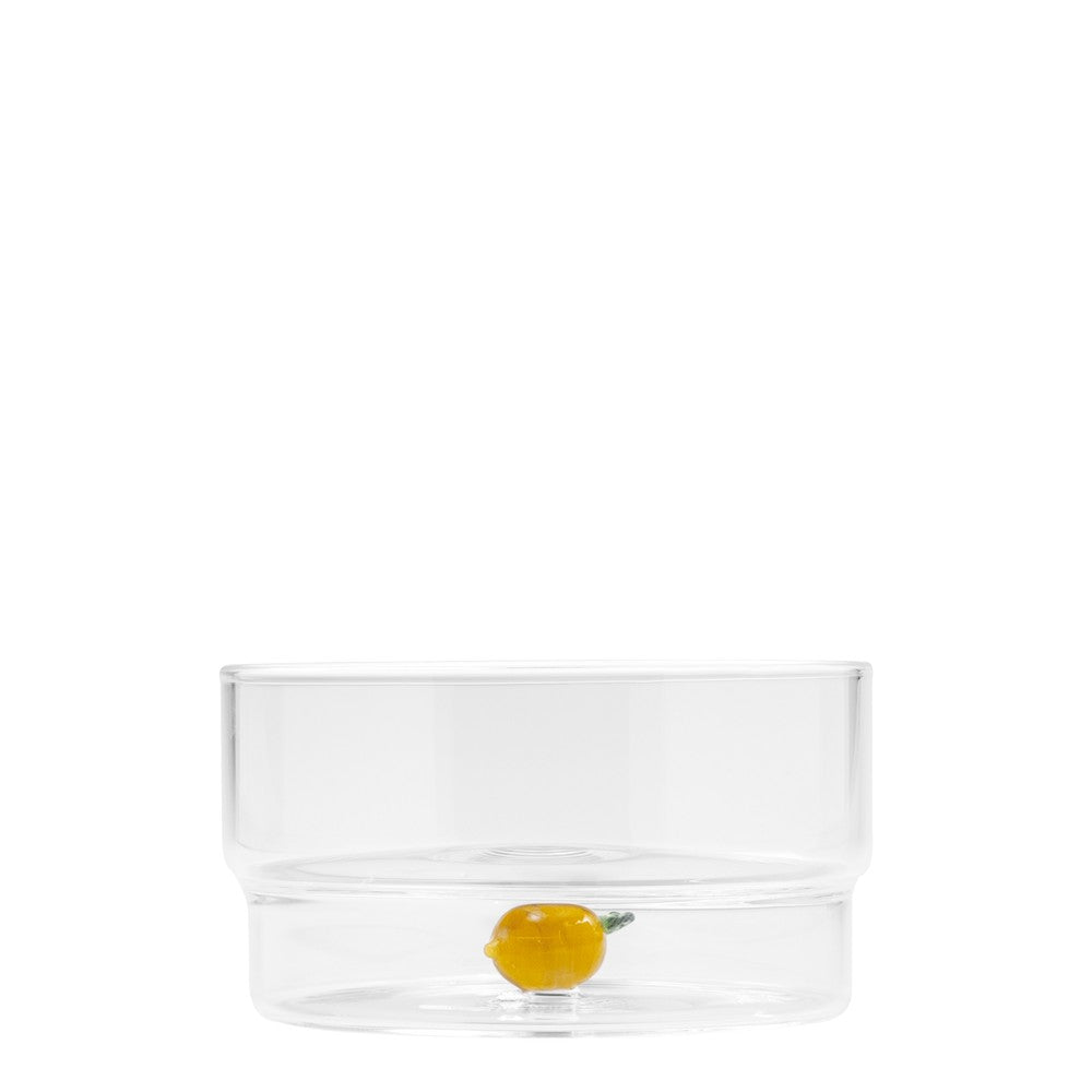 32.5 cl - Teca Frutta Handgemaakte Kom van Borosilicaatglas