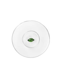 12 cm - Teca Tasting Alzatina Da Degustazione Fatta a Mano In Vetro Borosilicato