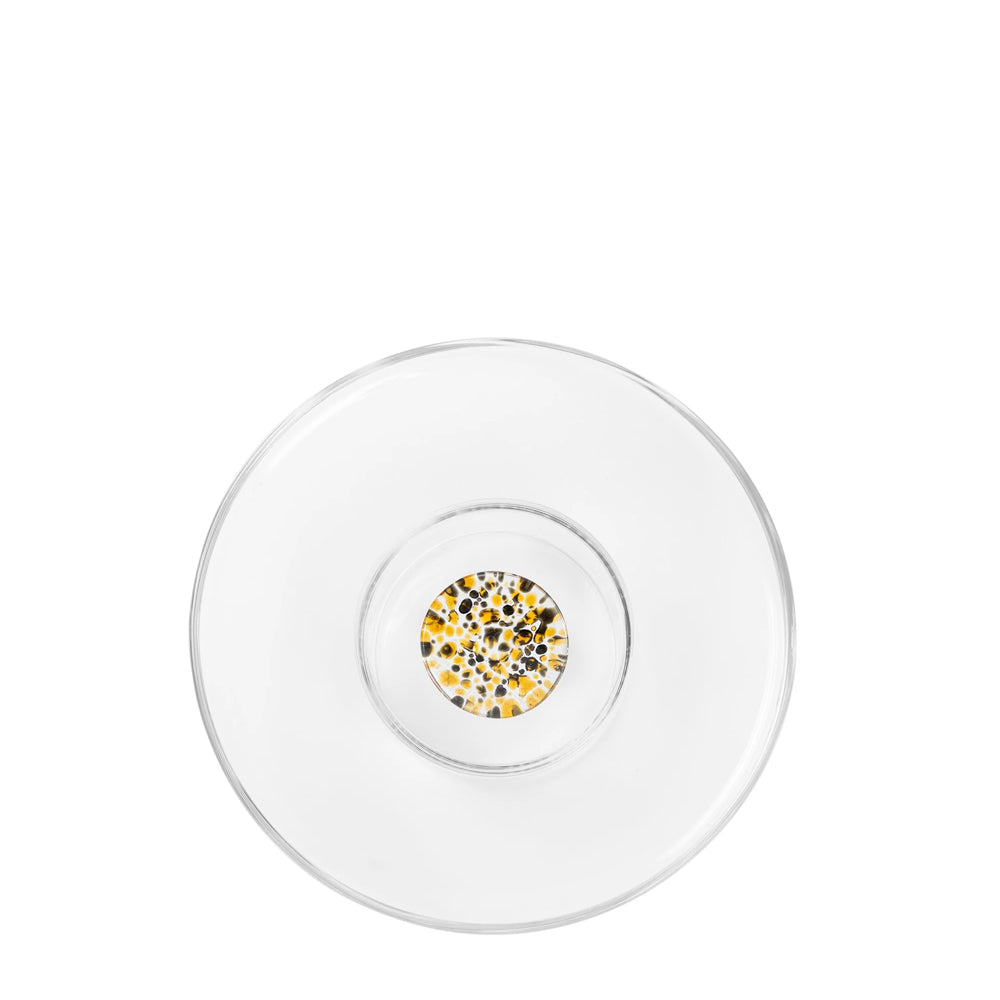 12 cm - Teca Tasting Alzatina Da Degustazione Fatta a Mano In Vetro Borosilicato