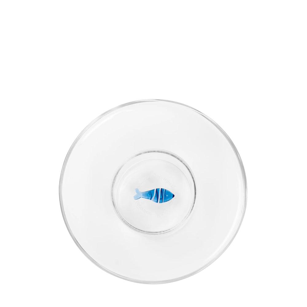 12 cm - Teca Tasting Alzatina Da Degustazione Fatta a Mano In Vetro Borosilicato