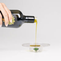 12 cm - Teca Tasting Alzatina Da Degustazione Fatta a Mano In Vetro Borosilicato