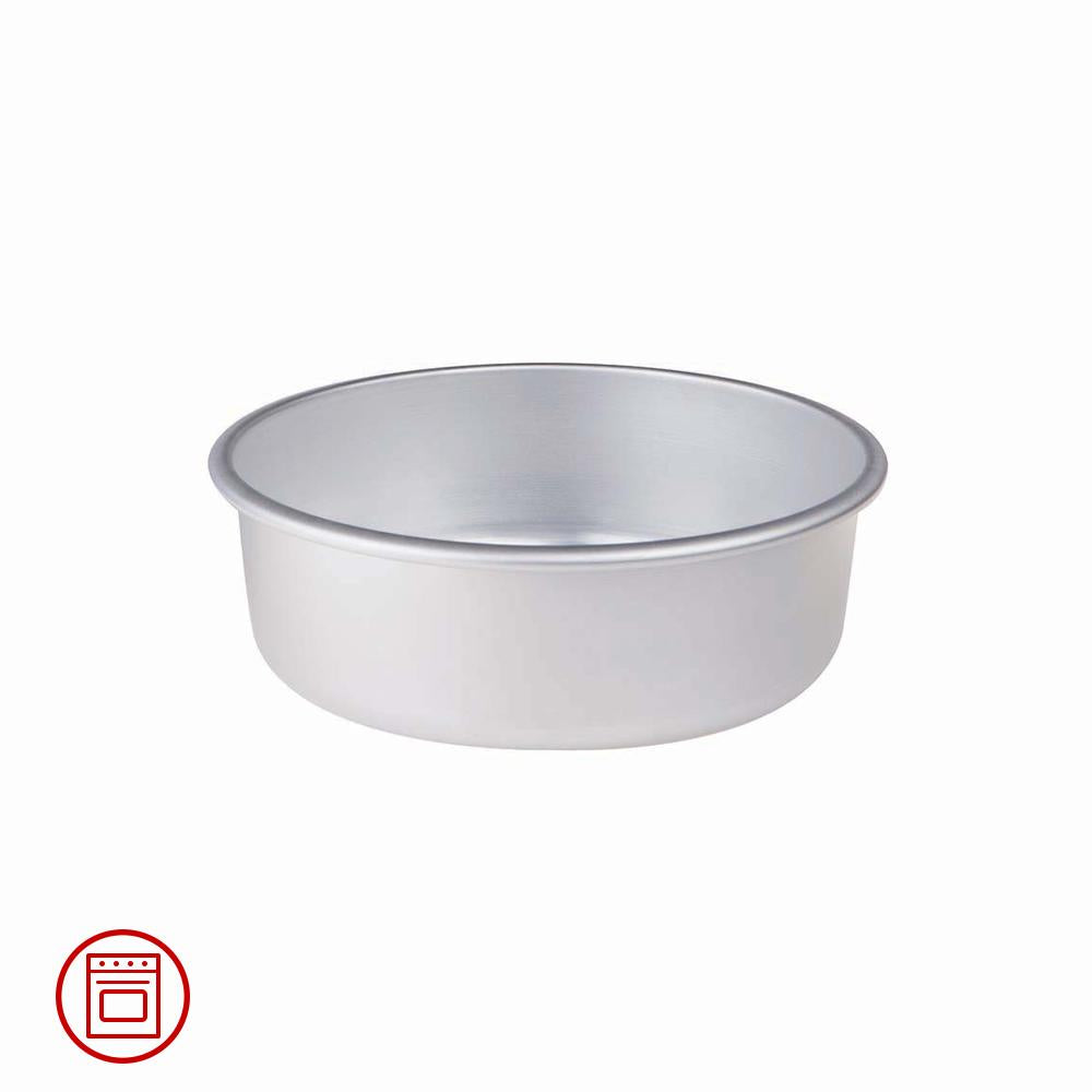 Agnelli Pasticceria & Pizza Tortiera Conica Alta 8 cm Con Orlo In Alluminio