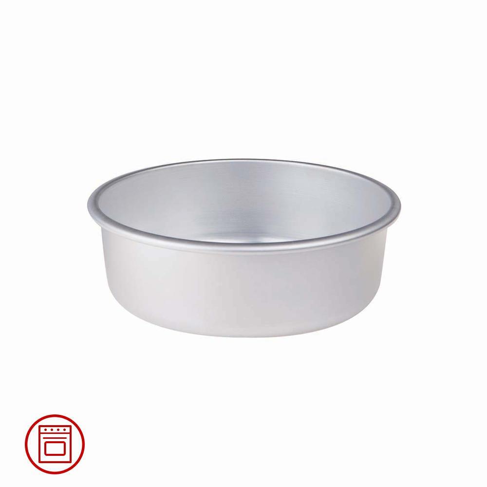 Agnelli Pasticceria & Pizza Tortiera Conica Alta 8 cm Con Orlo In Alluminio