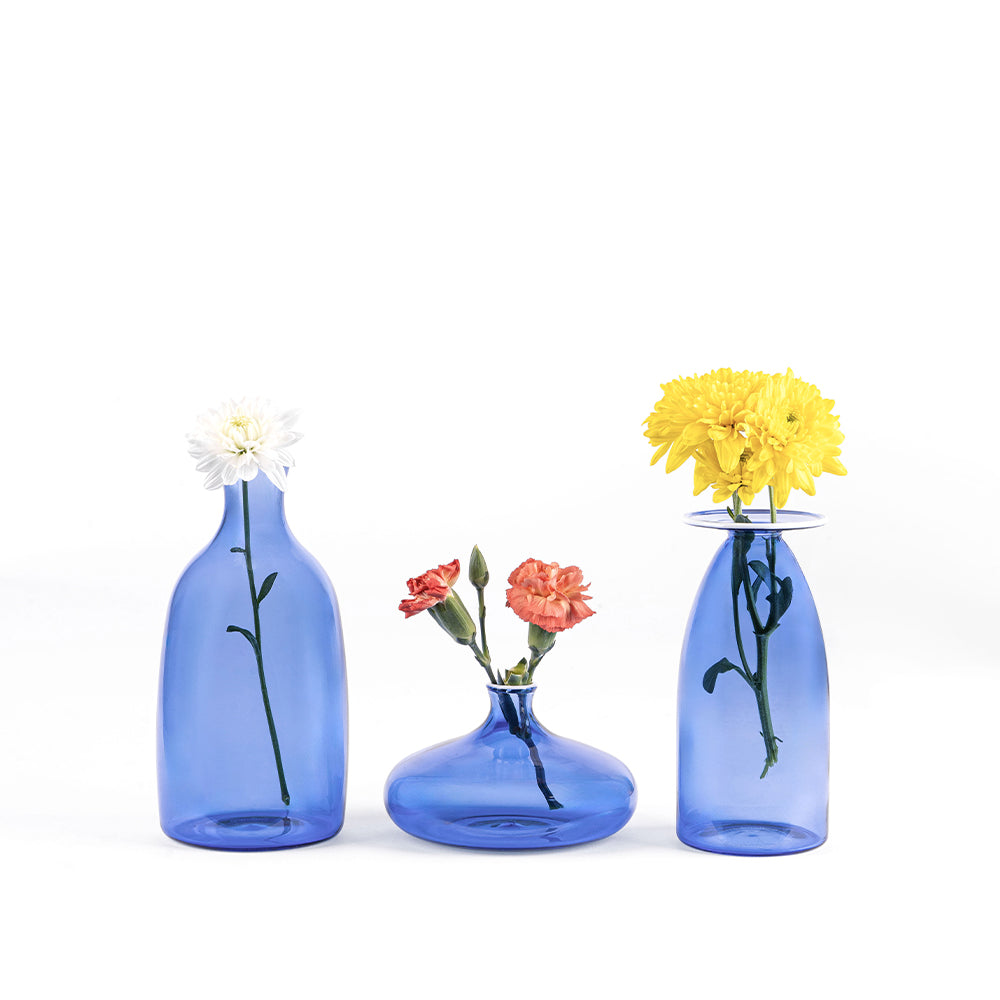 7.8 cm - Un Fiore Bloemenvaas van borosilicaatglas