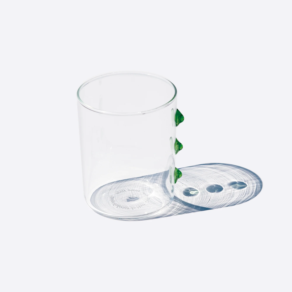 37 cl - Petoni Water Glasses 3 Vertical Points in Borosilicate Glass - Set 6 Pieces
