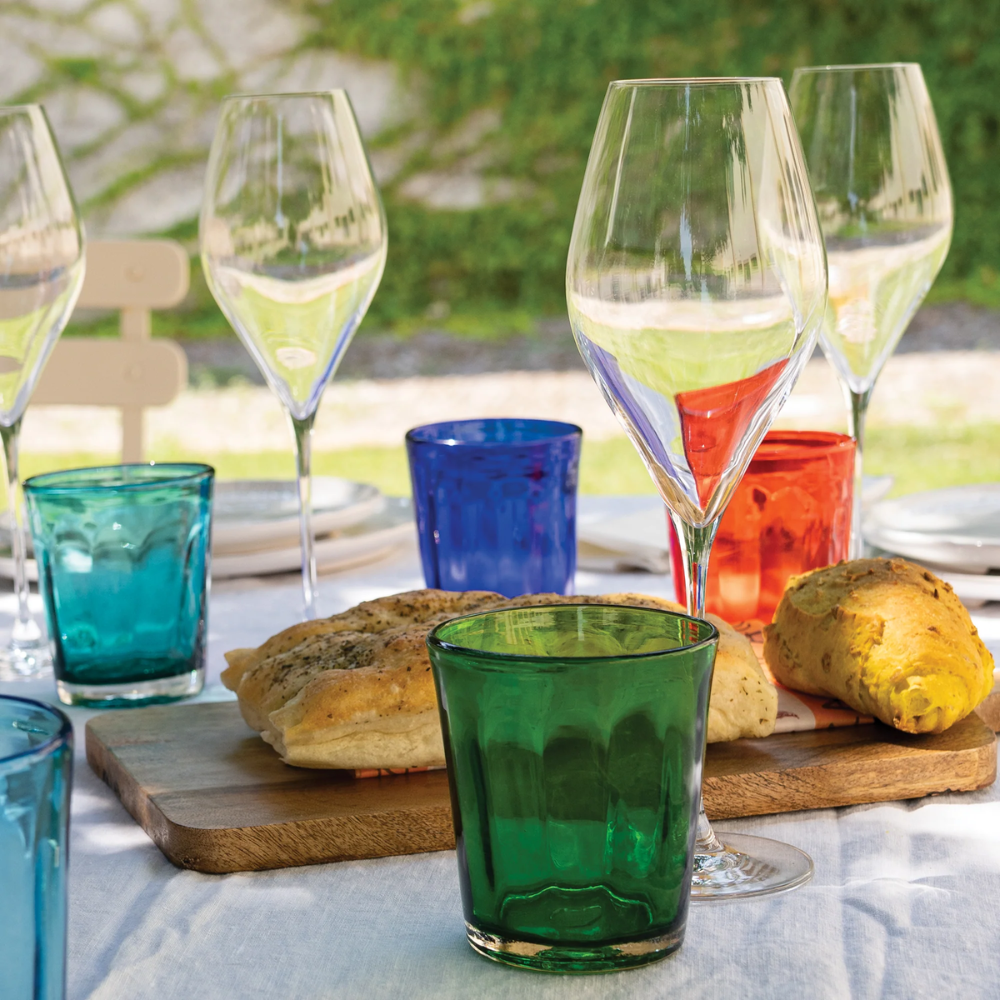 32 cl - Bei Blown Glass Water Glass - Set 6 Pieces